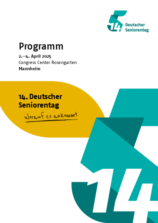 Programmheft zum 14. Deutschen Seniorentag