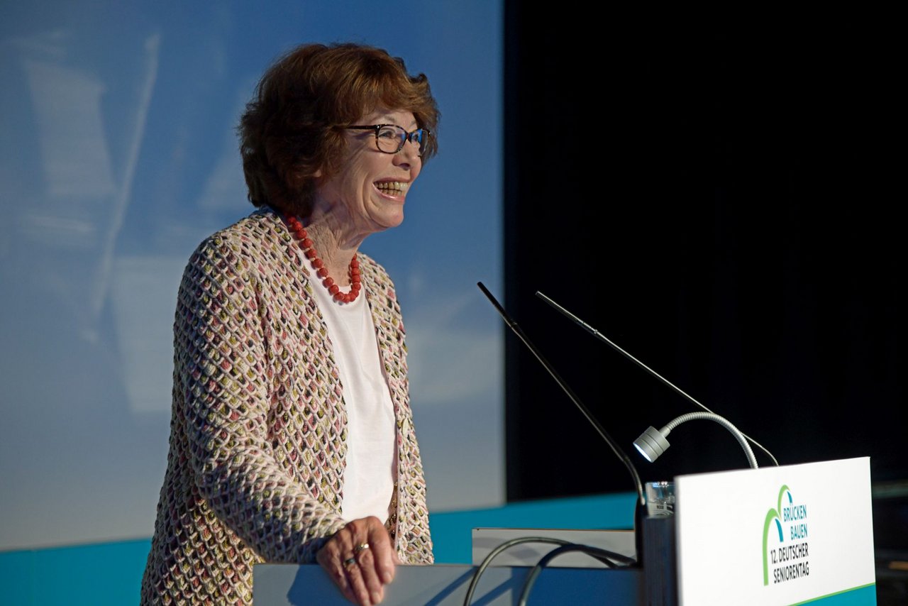 © BAGSO/Barajas Speech of Dr. Marianne Koch