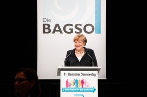 © BAGSO/Ohnemüller Eröffnungsrede Bundeskanzlerin Angela Merkel 2015
